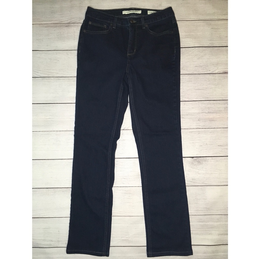 Jones New York Sutton straight dark wash jeans